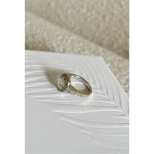 Diamond Halo Engagement Ring